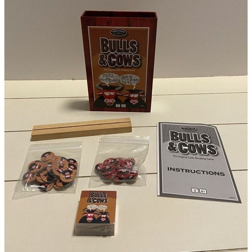 2177 Front Porch Classics Bulls and Cows Original Code Breaking Game